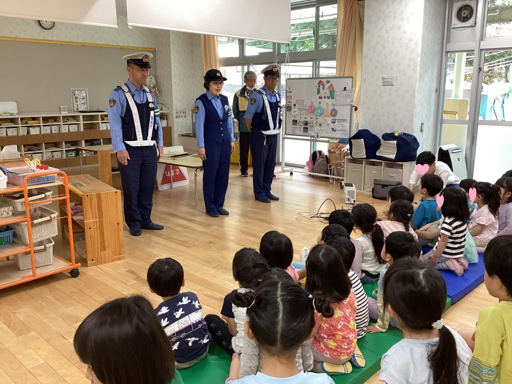 交通安全指導(4歳児・5歳児)