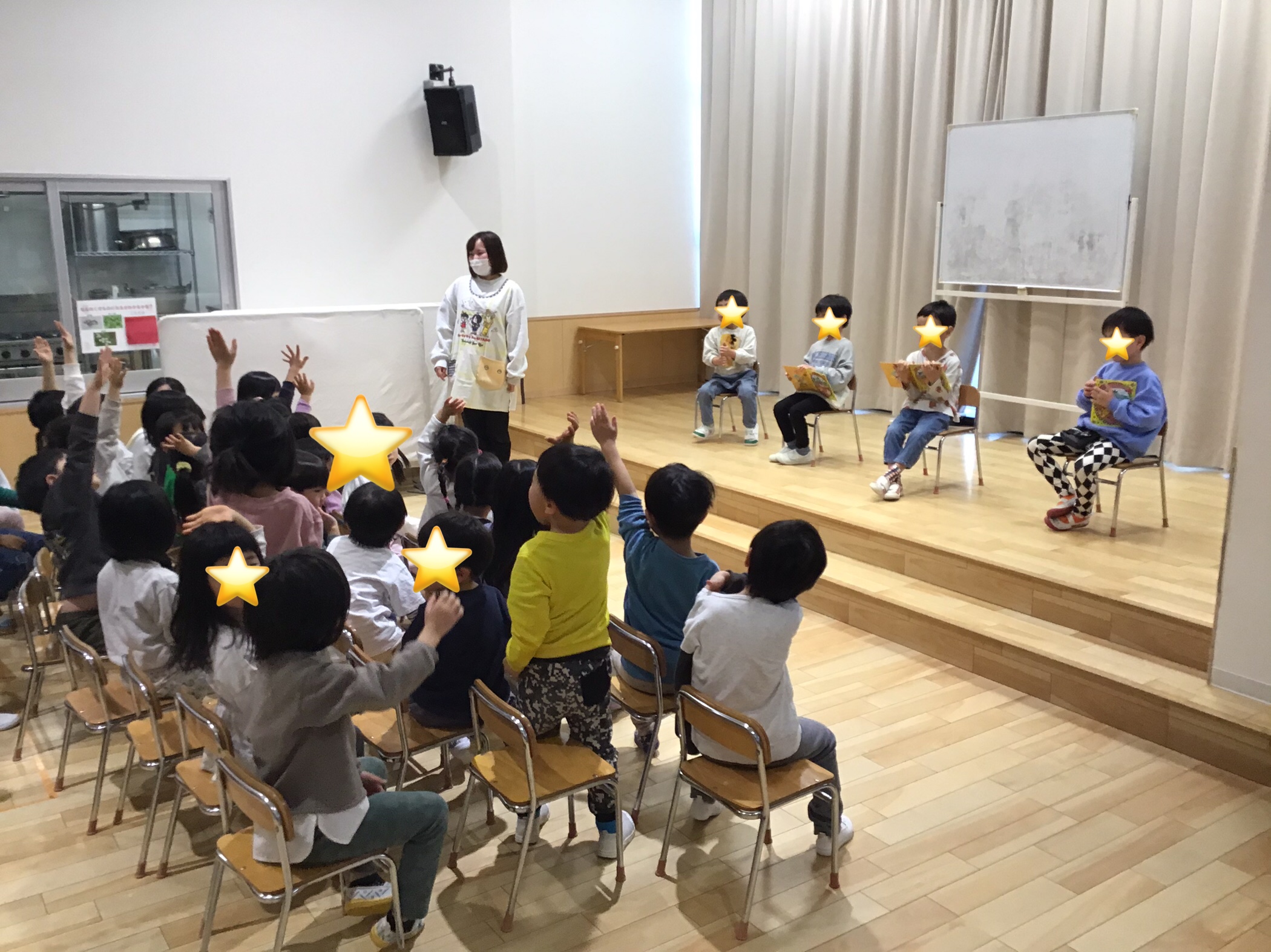 幼児クラス　1月誕生会