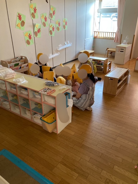 避難訓練（火災）がありました。
