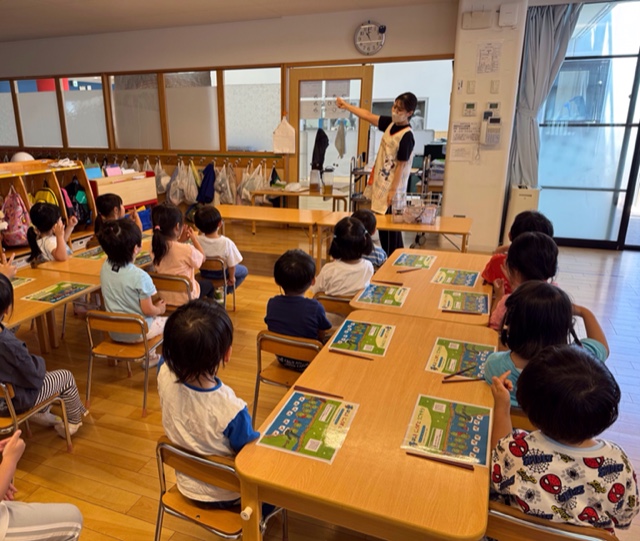 ひかり組 おはしに挑戦！